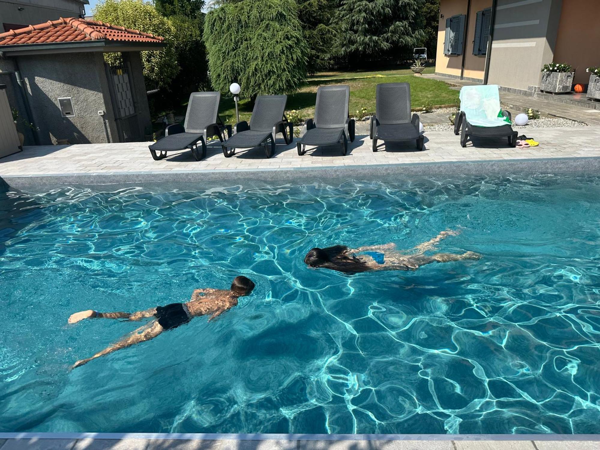 Villa 2 Cassano D'adda Bagian luar foto