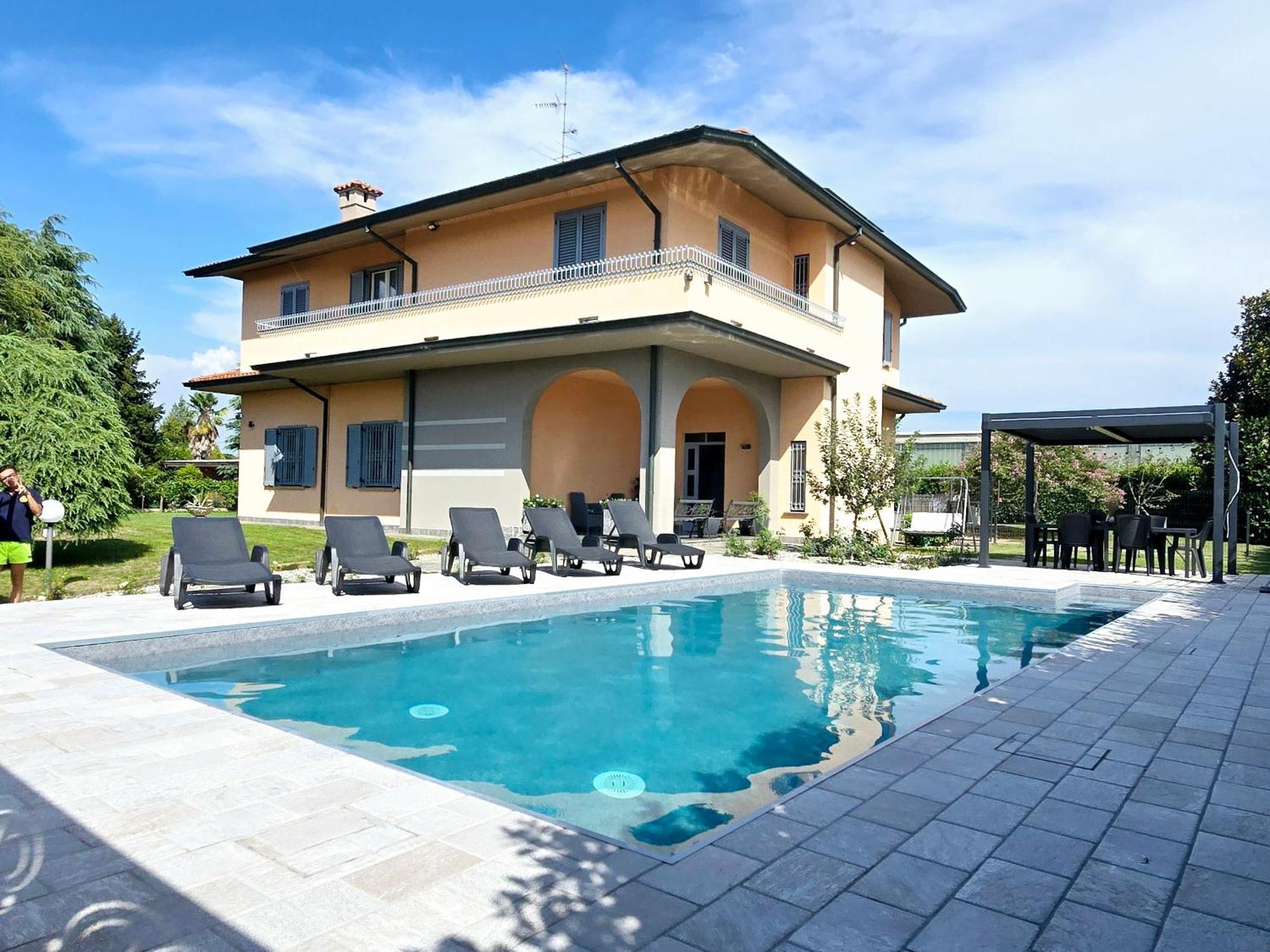 Villa 2 Cassano D'adda Bagian luar foto